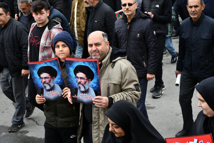 تصاویر/ مراسم راهپیمایی روز جهانی قدس در سلماس