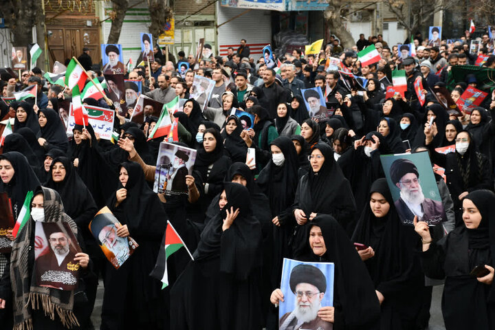 تصاویر/ مراسم راهپیمایی روز جهانی قدس در سلماس