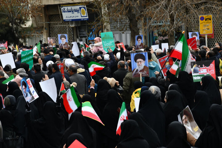 تصاویر/ مراسم راهپیمایی روز جهانی قدس در سلماس