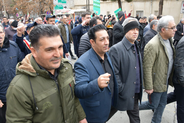 تصاویر/ مراسم راهپیمایی روز جهانی قدس در سلماس