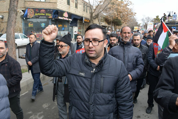 تصاویر/ مراسم راهپیمایی روز جهانی قدس در سلماس