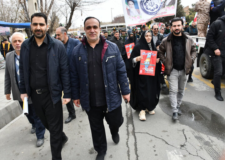 تصاویر/ مراسم راهپیمایی روز جهانی قدس در سلماس