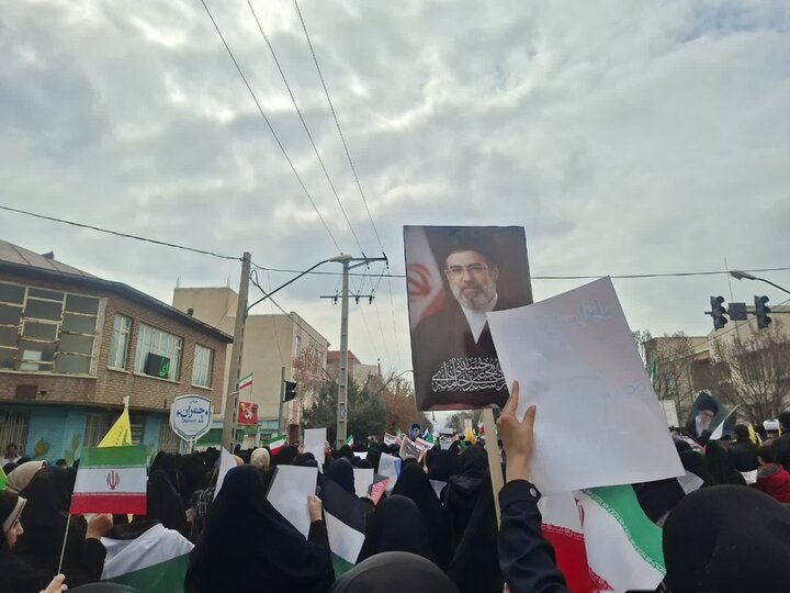 تصاویر/ مراسم راهپیمایی روز جهانی قدس در سلماس
