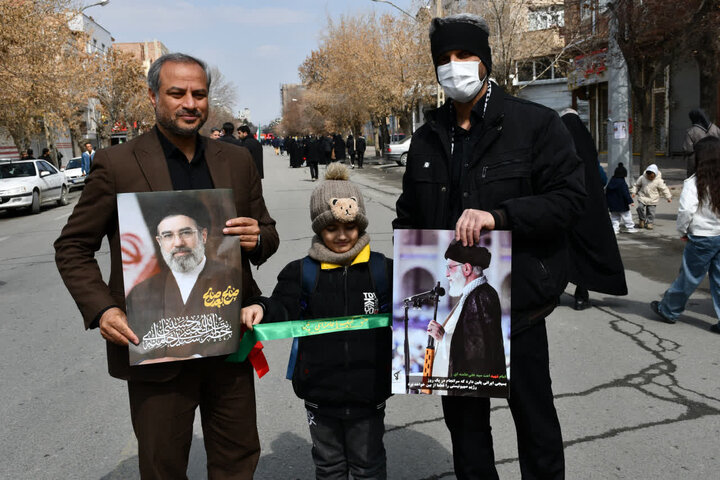 تصاویر/ مراسم راهپیمایی روز جهانی قدس در سلماس
