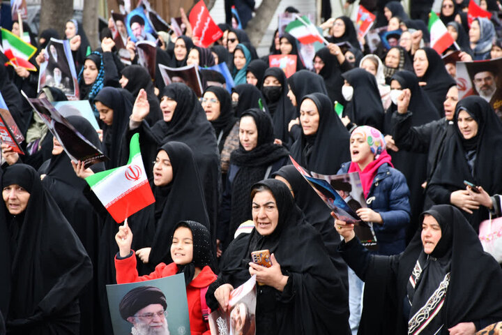 تصاویر/ مراسم راهپیمایی روز جهانی قدس در سلماس