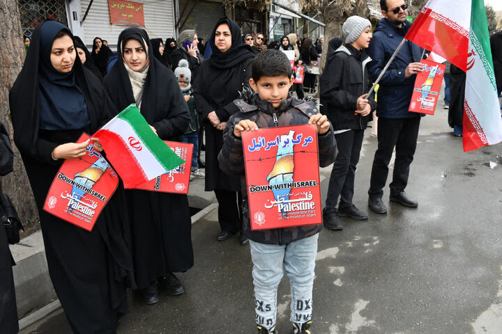 تصاویر/ مراسم راهپیمایی روز جهانی قدس در سلماس