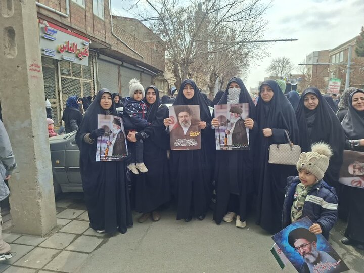 تصاویر/ مراسم راهپیمایی روز جهانی قدس در سلماس