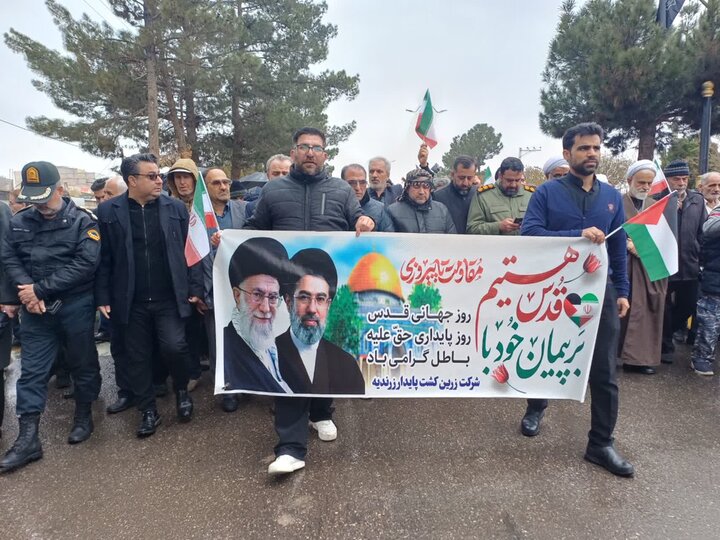 تصاویر/راهپیمایی باشکوه روز جهانی قدس در شهر مامونیه
