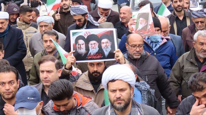 تصاویر/ مراسم روز جهانی قدس در شهرستان بوکان