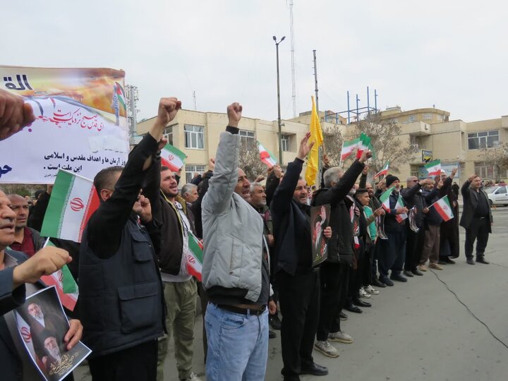 تصاویر/ مراسم روز جهانی قدس در شهرستان بوکان