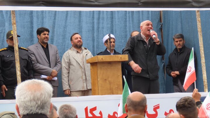 تصاویر/ مراسم روز جهانی قدس در شهرستان بوکان