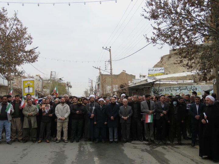 تصاویر/ مراسم روز جهانی قدس در شهرستان بوکان