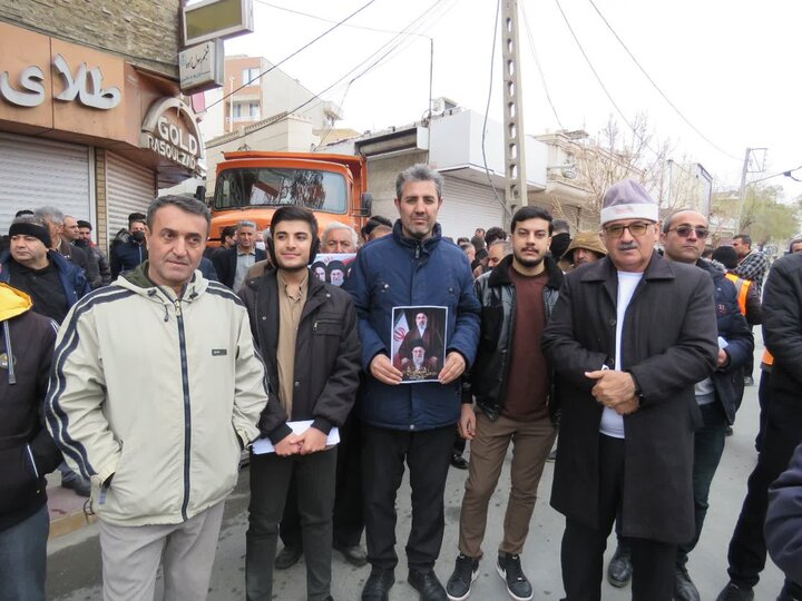 تصاویر/ مراسم روز جهانی قدس در شهرستان بوکان