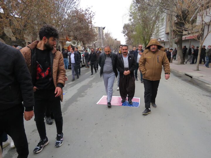 تصاویر/ مراسم روز جهانی قدس در شهرستان بوکان