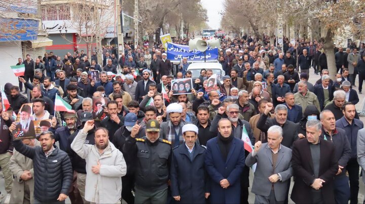 تصاویر/ مراسم روز جهانی قدس در شهرستان بوکان