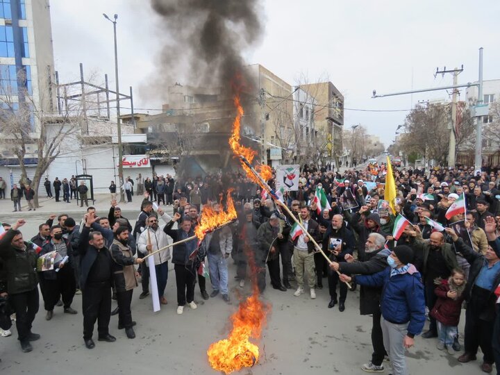 تصاویر/ مراسم روز جهانی قدس در شهرستان بوکان