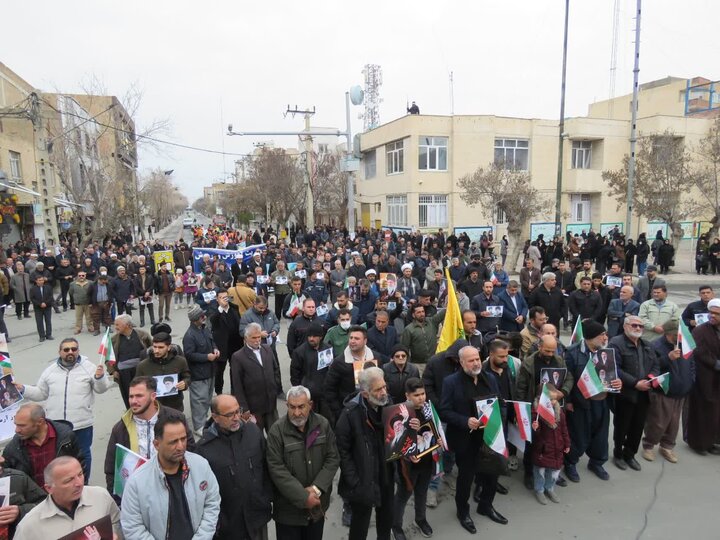تصاویر/ مراسم روز جهانی قدس در شهرستان بوکان