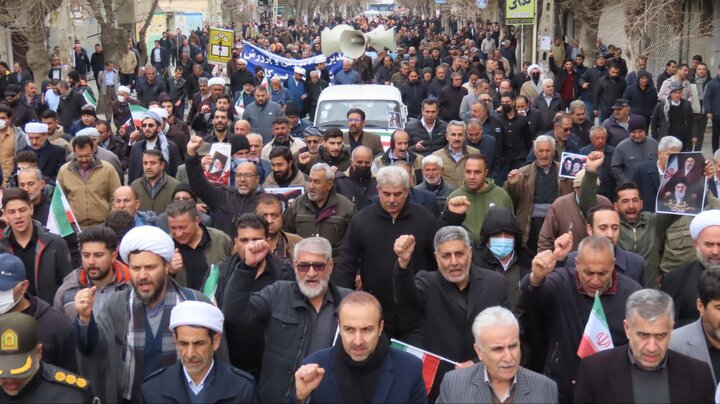 تصاویر/ مراسم روز جهانی قدس در شهرستان بوکان