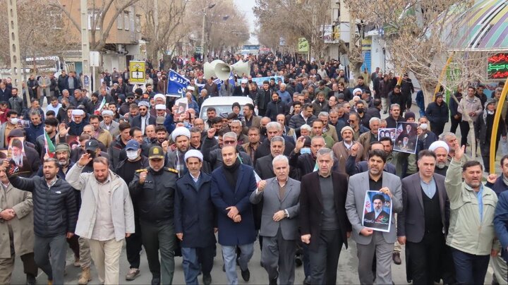 تصاویر/ مراسم روز جهانی قدس در شهرستان بوکان