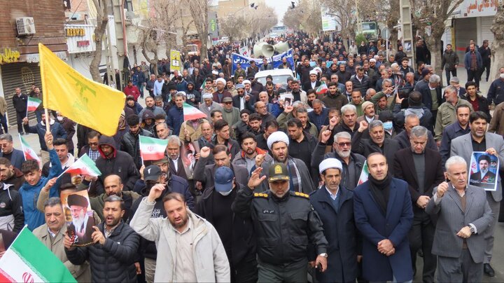 تصاویر/ مراسم روز جهانی قدس در شهرستان بوکان