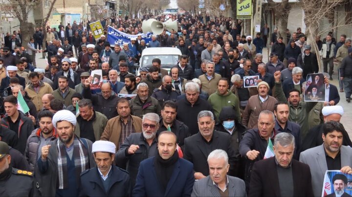 تصاویر/ مراسم روز جهانی قدس در شهرستان بوکان