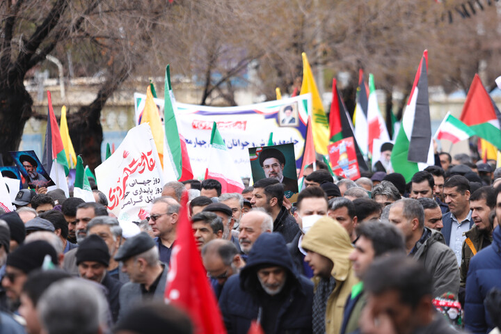 تصاویر/ راهپیمایی روز جهانی قدس در شهرکرد