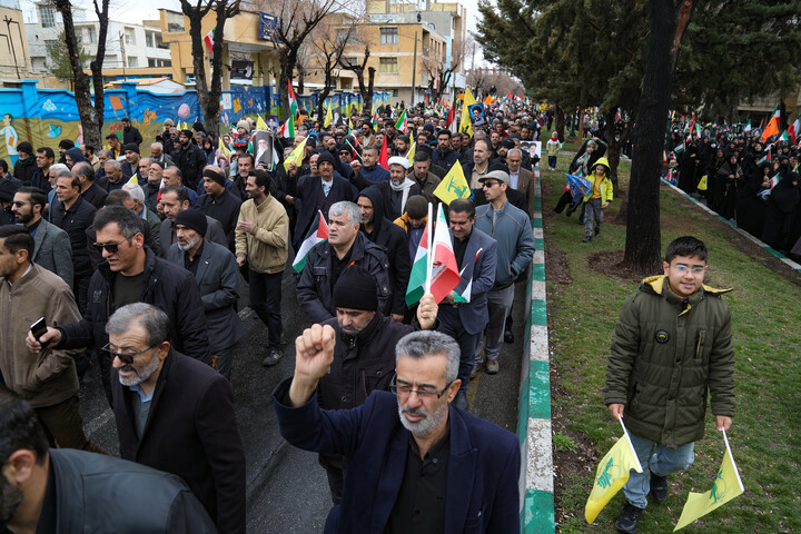 تصاویر/ راهپیمایی روز جهانی قدس در شهرکرد