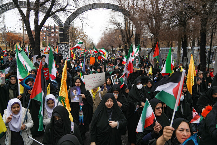تصاویر/ راهپیمایی روز جهانی قدس در شهرکرد