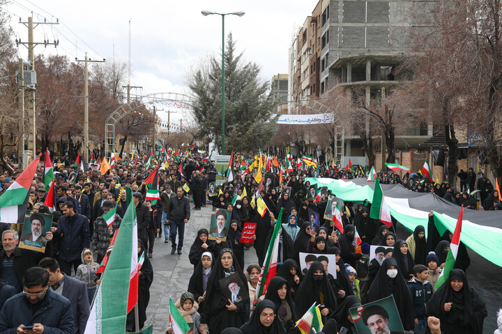 تصاویر/ راهپیمایی روز جهانی قدس در شهرکرد