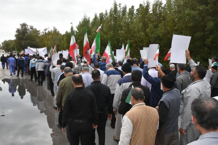 تصاویر/ راهپیمایی روز قدس در خارگ