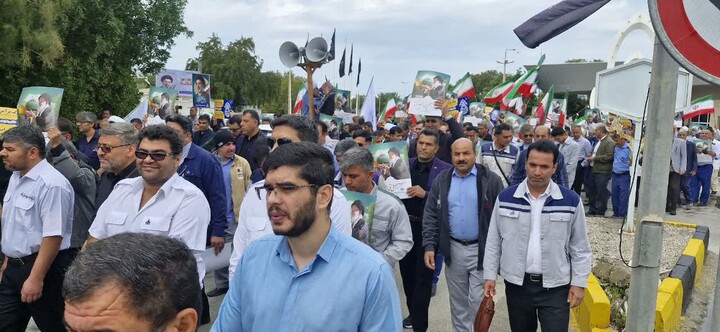 تصاویر/ راهپیمایی روز قدس در خارگ