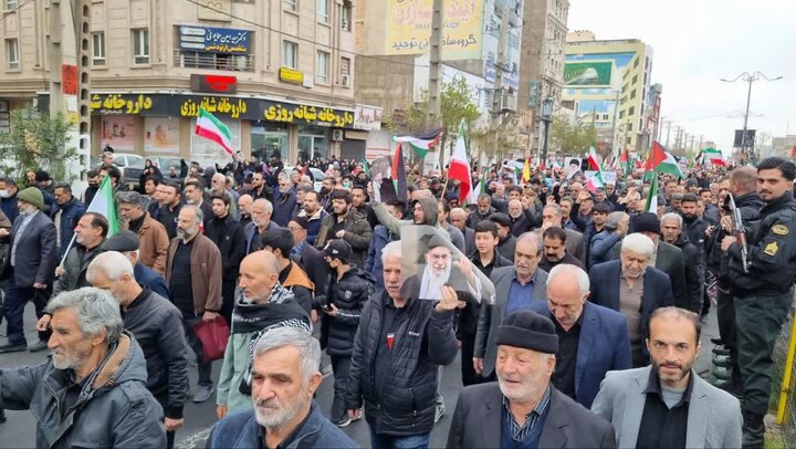 برگزاری راهپیمایی پرشور روز قدس در شهرستان قرچک
