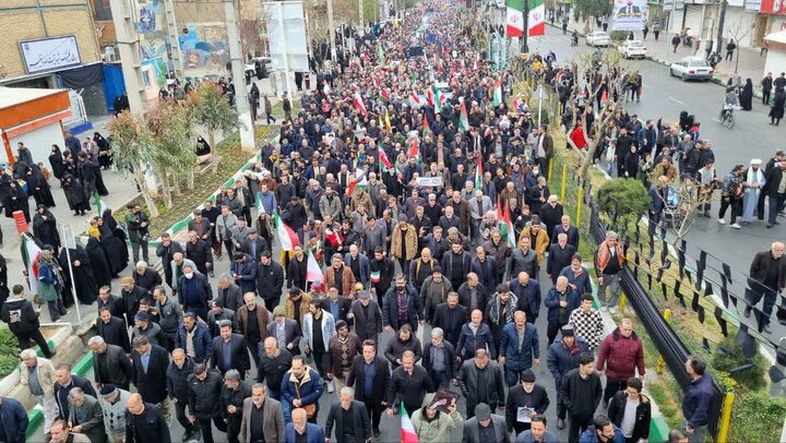 برگزاری راهپیمایی پرشور روز قدس در شهرستان قرچک