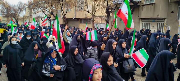 تصاویر/حضور مردم ولایت مدار شهر بهار در راهپیمایی روز جهانی قدس