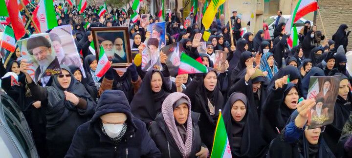 تصاویر/حضور مردم ولایت مدار شهر بهار در راهپیمایی روز جهانی قدس