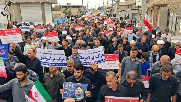 تصاویر/ راهپیمایی روز قدس در آبدان