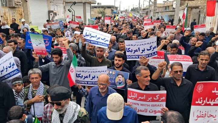 تصاویر/ راهپیمایی روز قدس در آبدان
