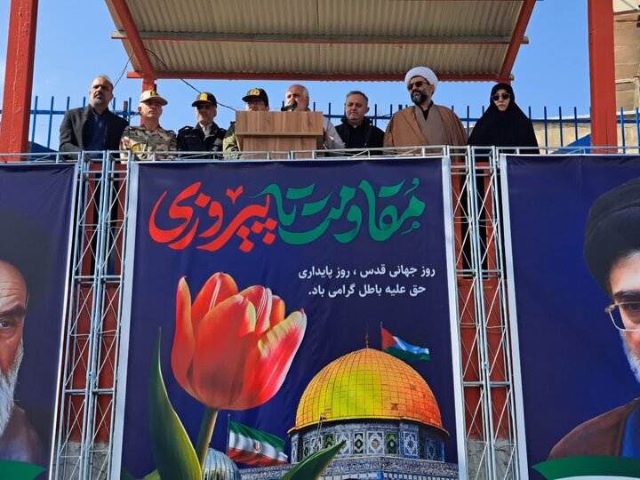 تصاویر/ راهپیمایی روز جهانی قدس در پلدشت