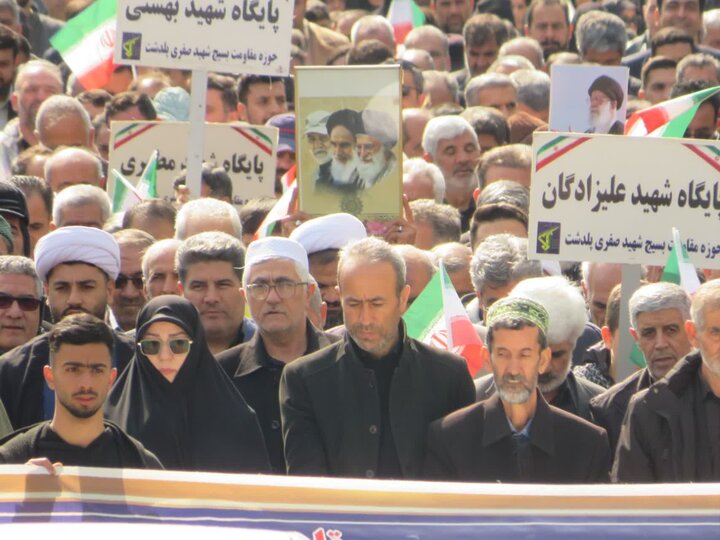 تصاویر/ راهپیمایی روز جهانی قدس در پلدشت