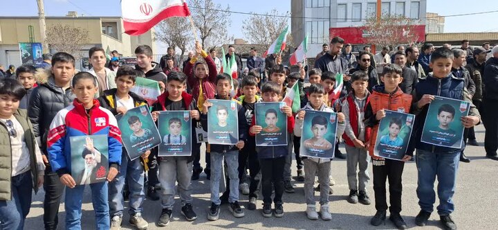 تصاویر/ راهپیمایی روز جهانی قدس در پلدشت