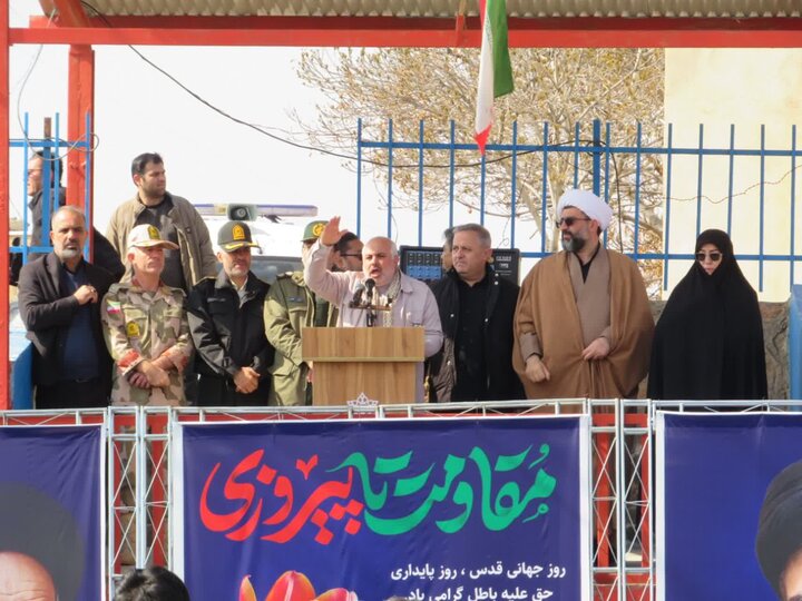 تصاویر/ راهپیمایی روز جهانی قدس در پلدشت