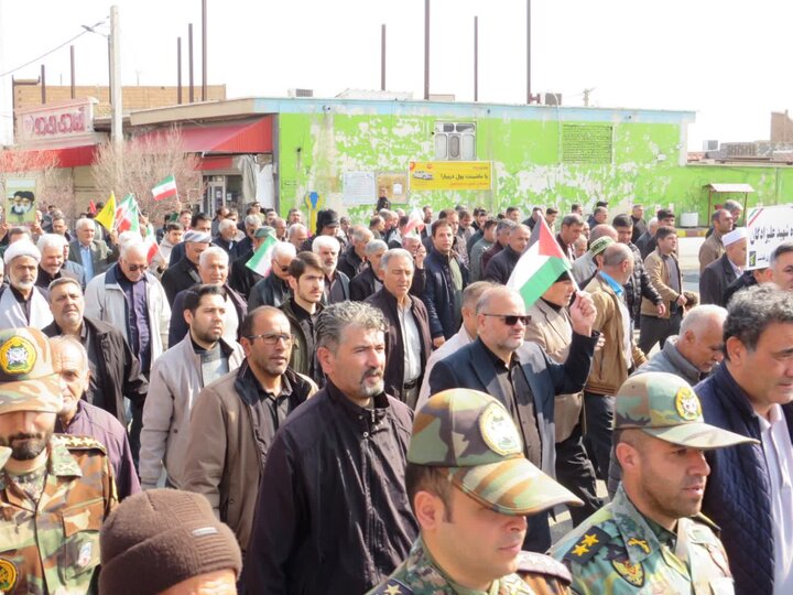 تصاویر/ راهپیمایی روز جهانی قدس در پلدشت
