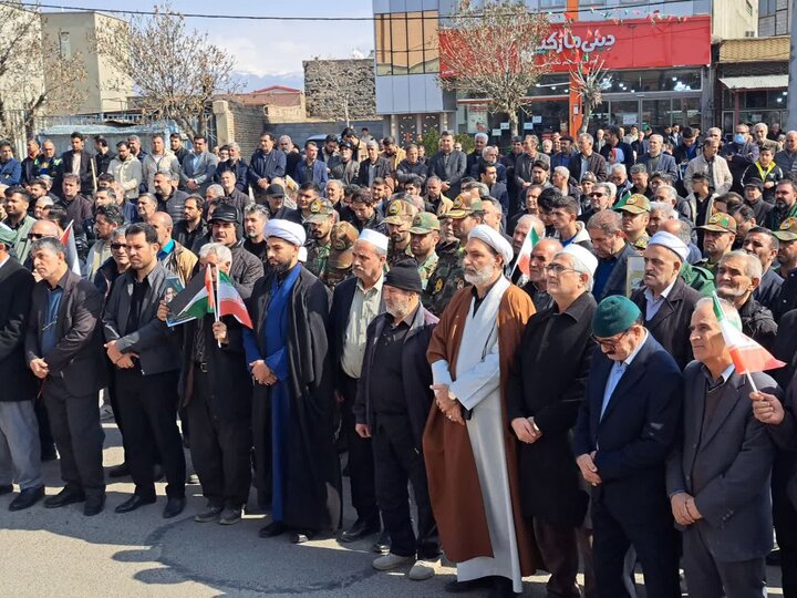 تصاویر/ راهپیمایی روز جهانی قدس در پلدشت