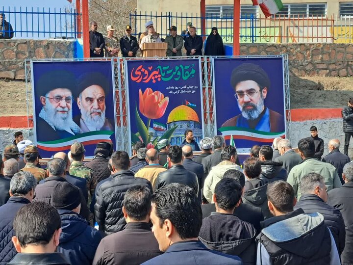 تصاویر/ راهپیمایی روز جهانی قدس در پلدشت