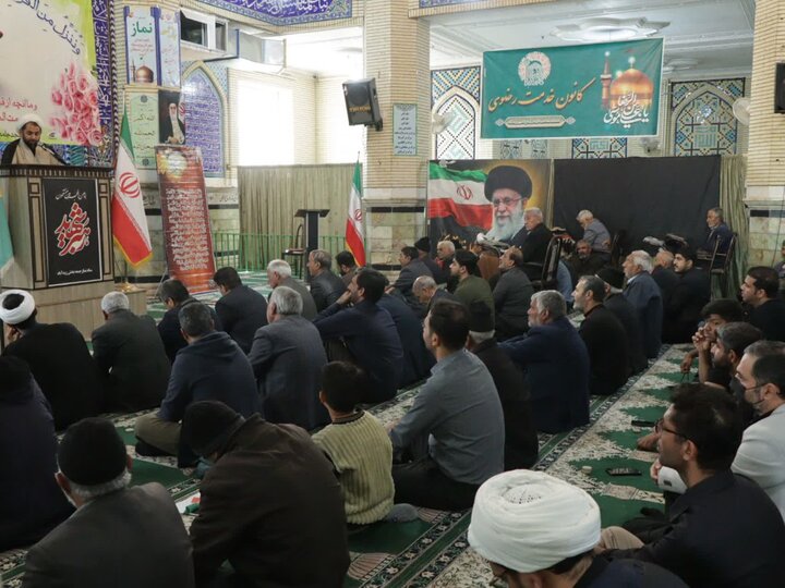 تصاویر/ اقامه‌ نماز جمعه در شهر زیدآباد