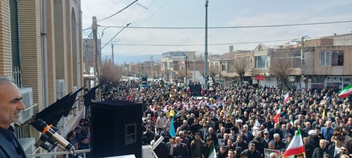 تصاویر/ راهپیمایی روز جهانی قدس در شهرستان شوط