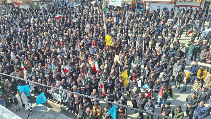تصاویر/ راهپیمایی روز جهانی قدس در شهرستان شوط