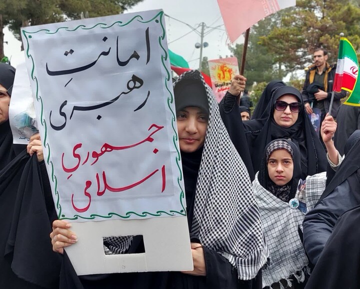 تصاویر | راهپیمایی باشکوه روز قدس مردم خمینی‌شهر