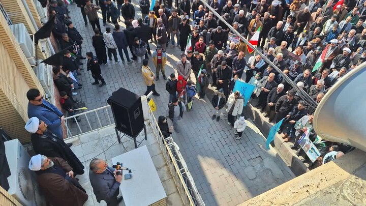 تصاویر/ راهپیمایی روز جهانی قدس در شهرستان شوط