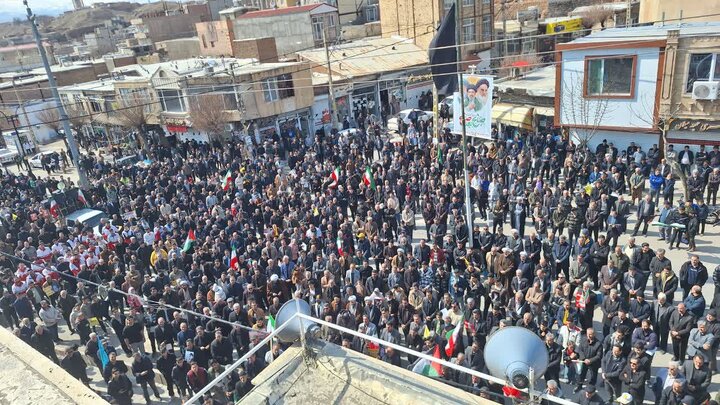 تصاویر/ راهپیمایی روز جهانی قدس در شهرستان شوط